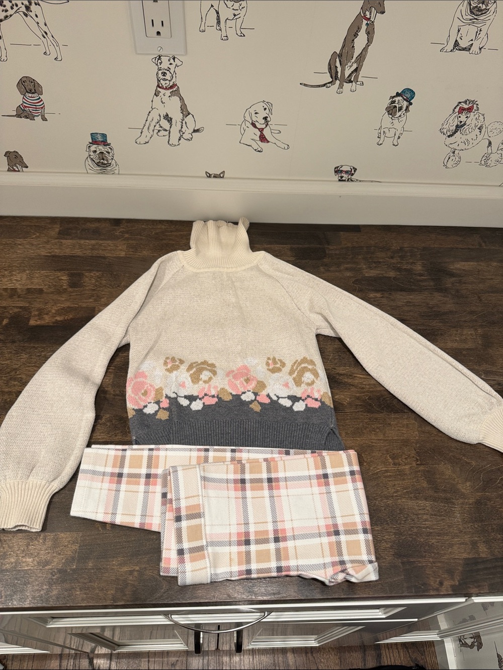 5T Janie and Jack Turtleneck & matching Leggings. Never Worn